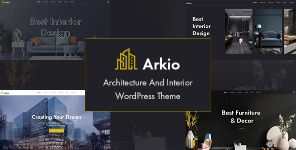 Arkio - Architecture amp Interior WordPress Theme TFx