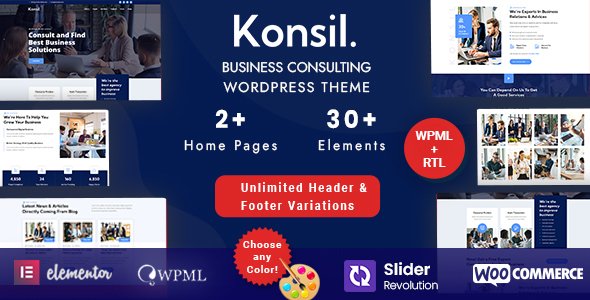 Konsil - Business Consulting WordPress Theme TFx