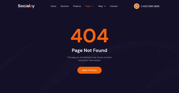 Socialzy  Social Media Marketing Agency Elementor Template Kit TFx