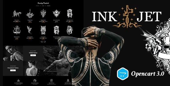 Inkjet - Responsive OpenCart Theme TFx OpenCart