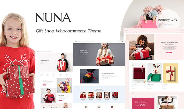Nuna  Gift Store WooCommerce Theme TFx WordPress