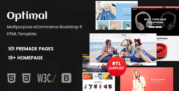 Optimal - eCommerce HTML Template TFx SiteTemplates