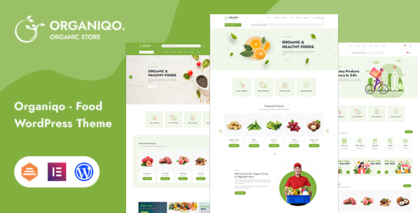 Organiqo - An Organic Store WordPress Theme TFx