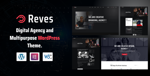 Reves - Digital Agency and Multipurpose WordPress Theme TFx