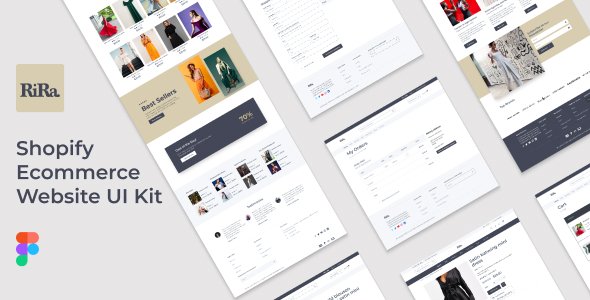 RiRa Shopify Ecommerce Website UI Kit TFx