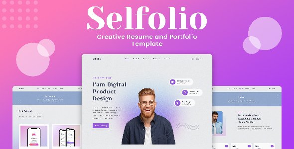 Selfolio - Creative CV UI Templates TFx