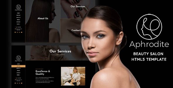 Aphrodite - Beauty HTML5 Template TFx SiteTemplates