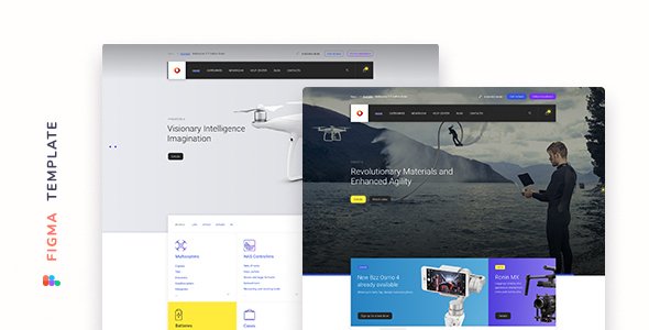 Bzzz - Gadgets eCommerce Figma Template TFx