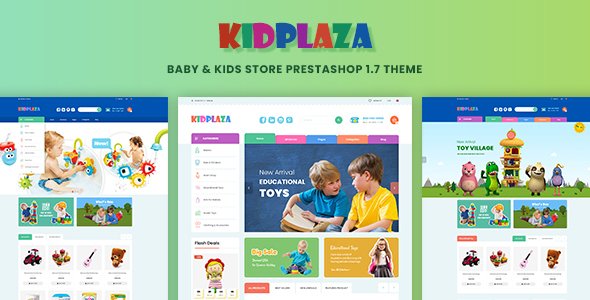 Kidplaza - Baby amp Kids Store Prestashop 17 Theme TFx