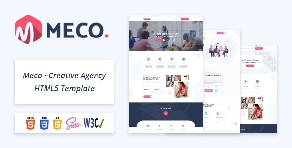 Meco - Creative Agency HTML5 Template TFx