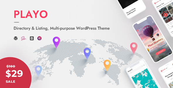 Playo - Directory amp Listing Multi-purpose WordPress Theme TFx