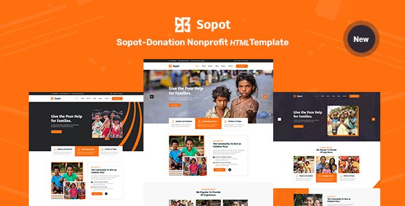 Sopot - Charity NonProfit HTML5 Template TFx