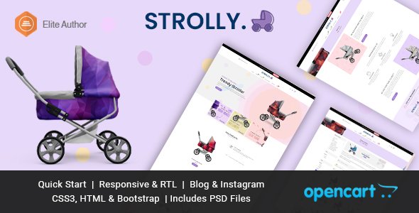 Strolly Responsive Opencart Theme TFx OpenCart