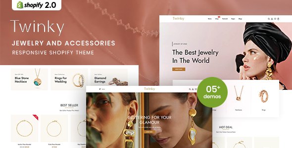 Twinky - Jewelry And Accessories Responsive Shopify 20 Theme TFx