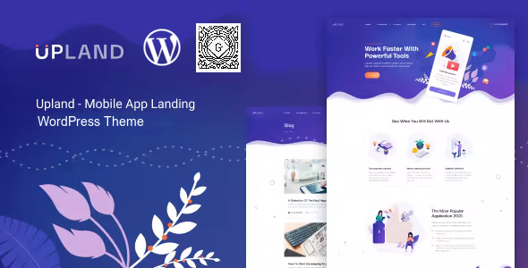 Upland - Responsive App Landing Theme TFx