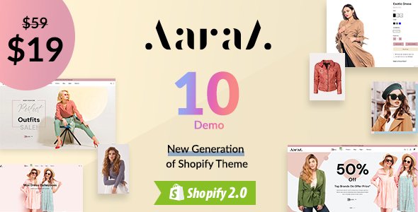 Aaraa - Multipurpose Shopify Theme TFx Shopify