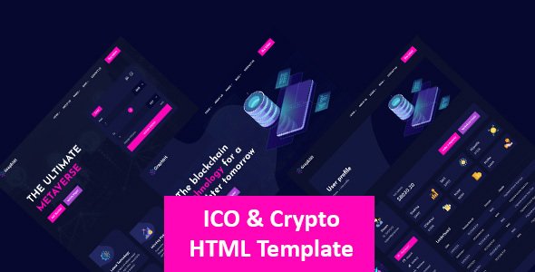 Graphbit - ICO amp Crypto Bootstrap HTML Template TFx
