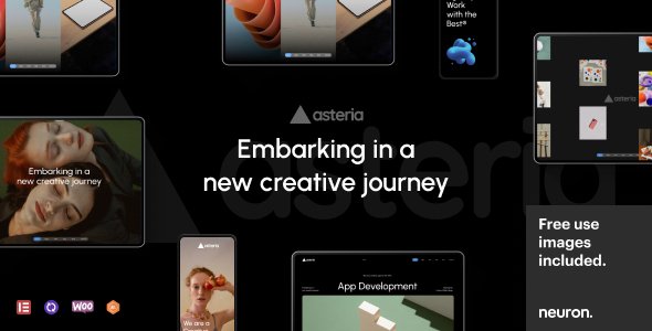 Asteria - Creative Portfolio WordPress Theme TFx