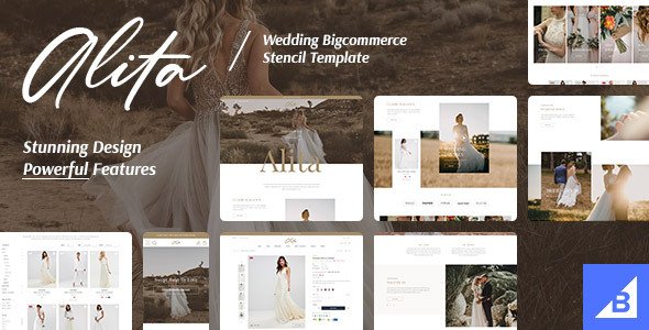 Alita Bridal - Wedding Bigcommerce Stencil Template TFx