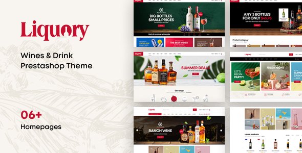 Leo Liquory - Wines amp Drink Prestashop Theme TFx