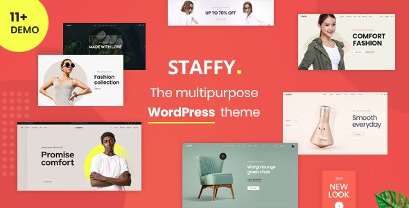 Staffy - The Responsive Multipurpose WordPress eCommerce Theme TFx