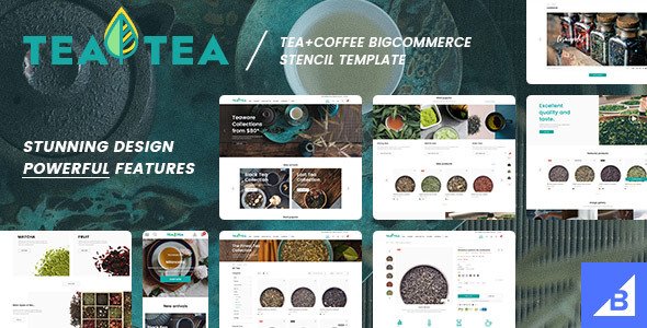 Tea amp Coffee - Responsive BigCommerce Stencil Template TFx