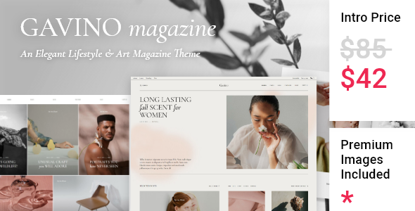 Gavino - Lifestyle Magazine and Blog Theme TFx