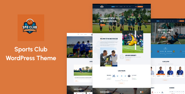 SpoClub - Sports Club WordPress Theme TFx