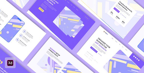 Stakk  Website Wireframe for XD TFx