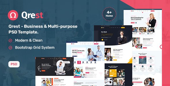 Business amp Multi-purpose PSD Template TFx