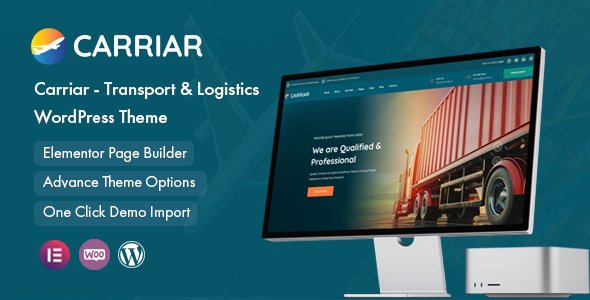 Carriar - Transport amp Logistic WordPress Theme TFx