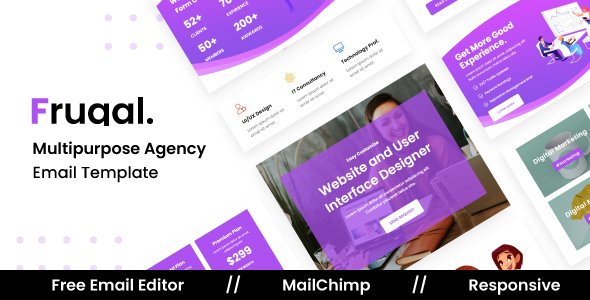 Fruqal Agency - Multipurpose Responsive Email Template TFx