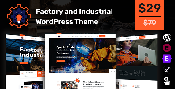 Pentair - Factory and Industrial WordPress Theme TFx
