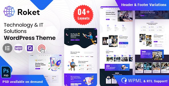 Roket - Technology amp IT Solutions WordPress TFx