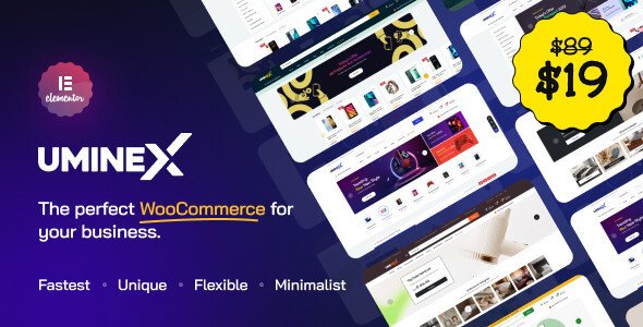 UMINEX - Multipurpose WooCommerce Theme TFx