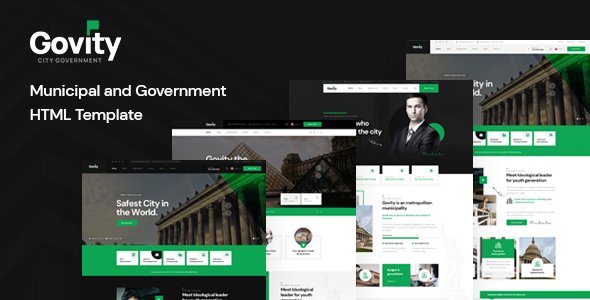 Govity - Municipal and Government HTML Template TFx