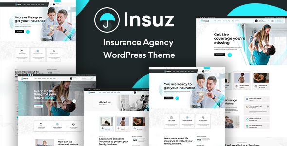 Insuz - Insurance Company WordPress Theme TFx