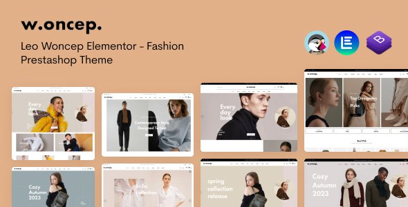 Leo Woncep Elementor - Fashion Prestashop Theme TFx