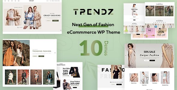 Trendz - Fashion Store eCommerce Theme TFx