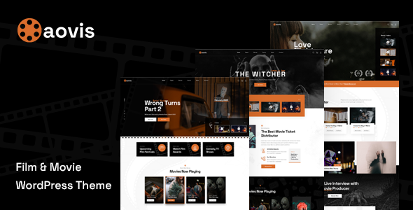 Aovis - Booking Movie WordPress Theme TFx