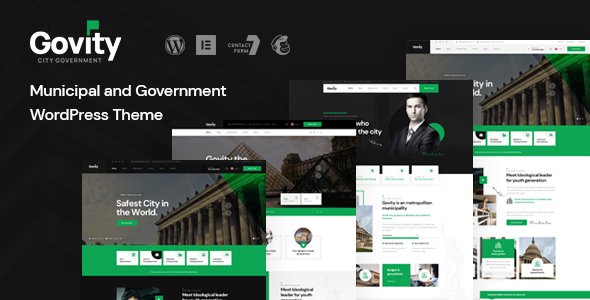 Govity - Municipal and Government WordPress Theme TFx