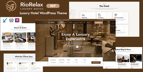 Riorelax  Luxury Hotel WordPress Theme TFx