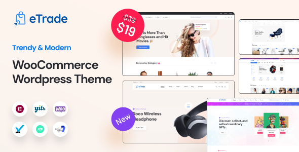 eTrade - Multipurpose WooCommerce Theme TFx