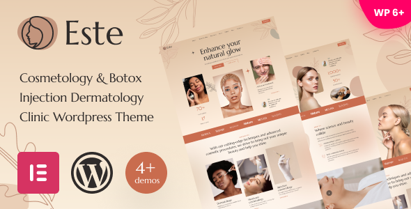 Este - Cosmetology amp Botox Injection Dermatology Clinic WordPress Theme TFx