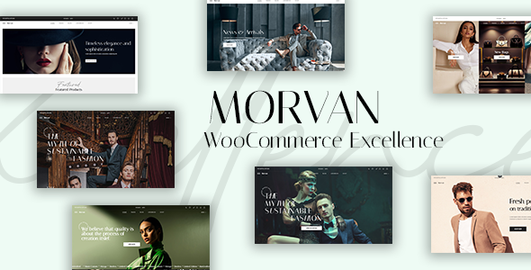 Morvan - Elegant WooCommerce Theme TFx WordPress