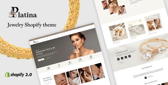 Platina - Modern Jewelry Store Theme TFx