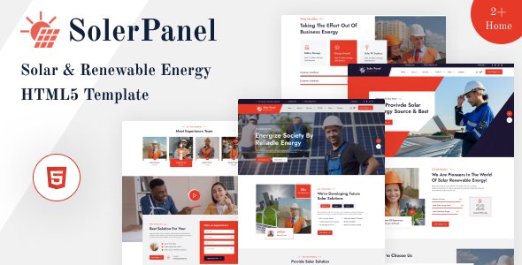 SolerPanel-Solar amp Renewable Energy HTML5 Template TFx