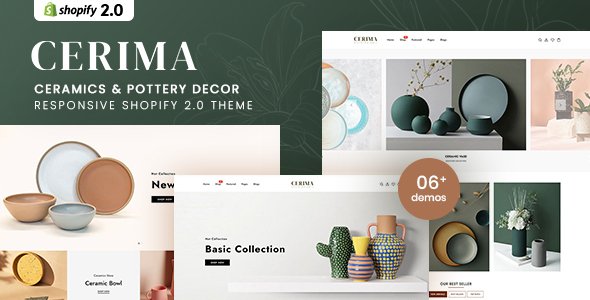 Cerima - Ceramics amp Pottery Decor Shopify 20 Theme TFx