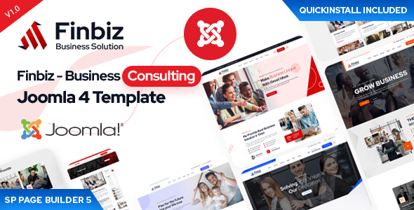 Finbiz - Consulting Business Joomla Template TFx