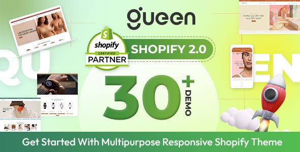 Queen - Multipurpose Responsive Shopify Theme OS 20 TFx